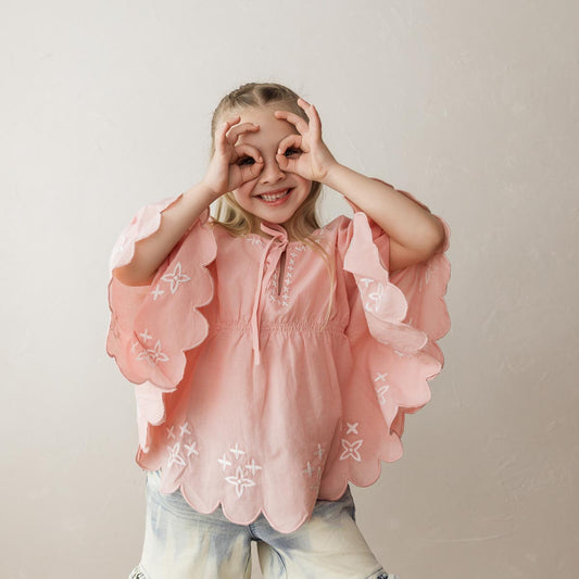 Butterfly Swing Top (Rose)