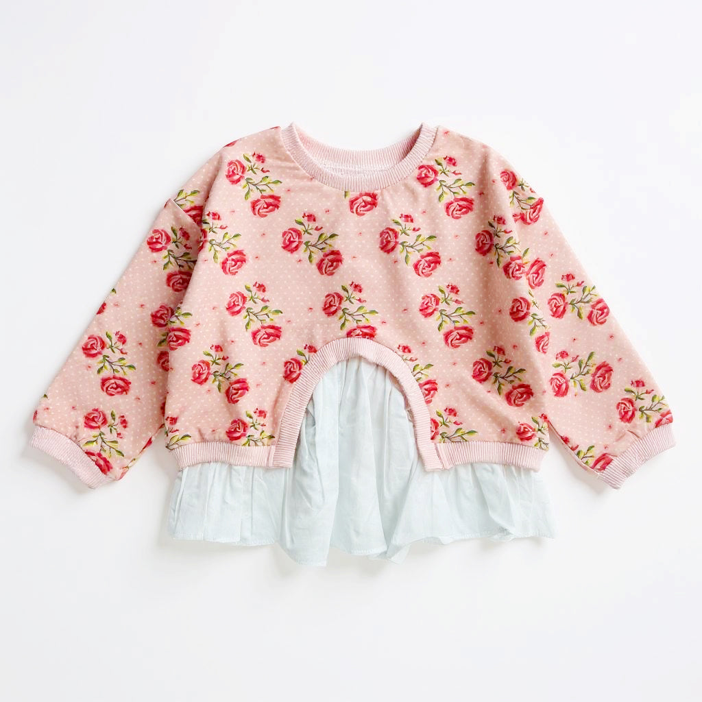 Rose Frill Swing Jumper