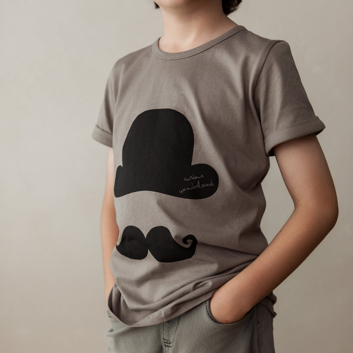 Moustache Drop Back SS Tee