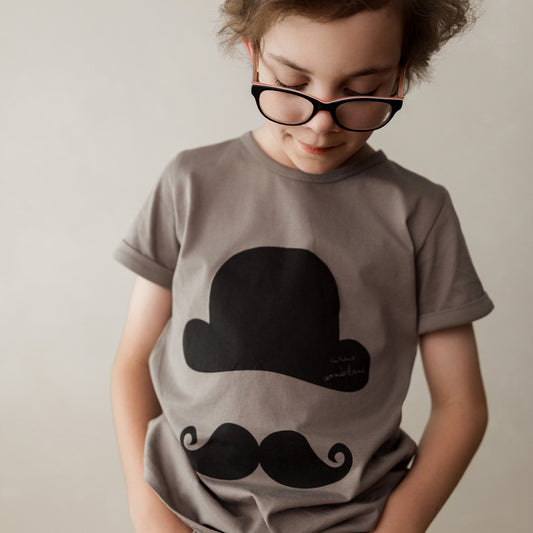 Moustache Drop Back SS Tee