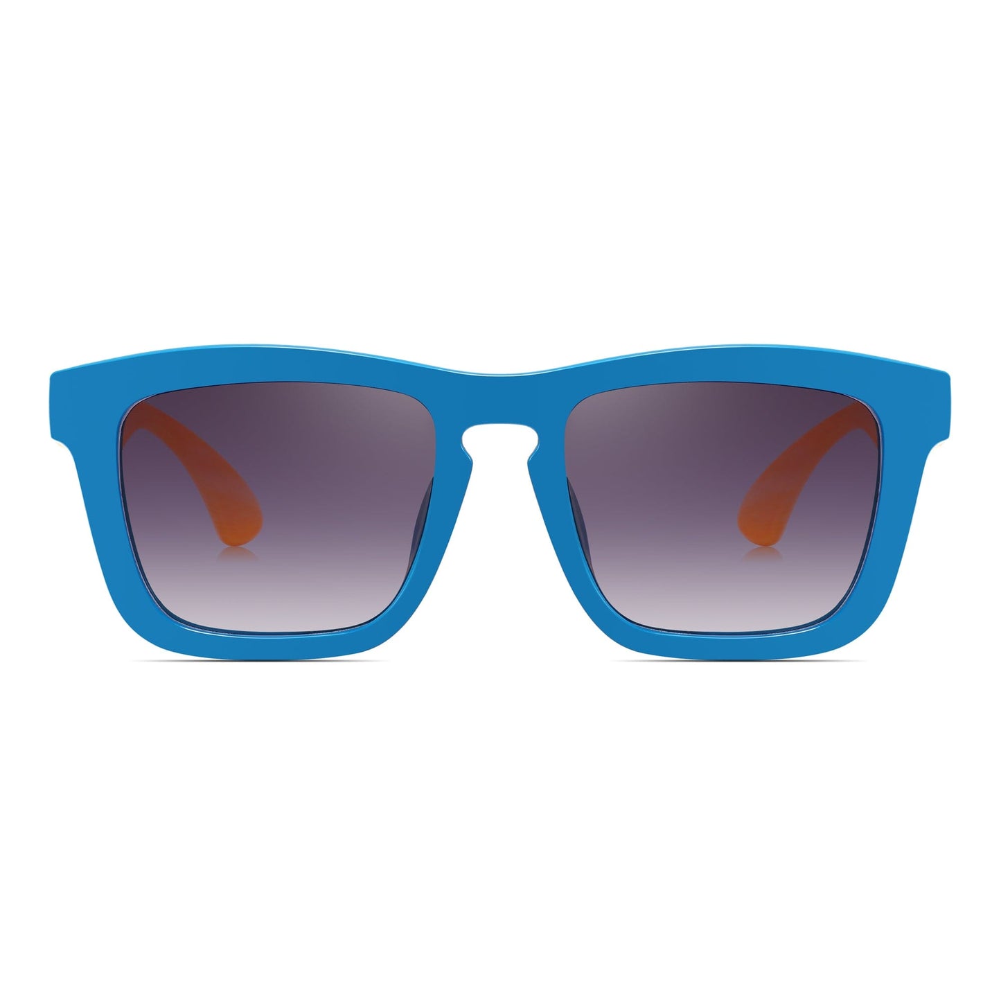 Retro Sunglasses (Blue/Yellow)