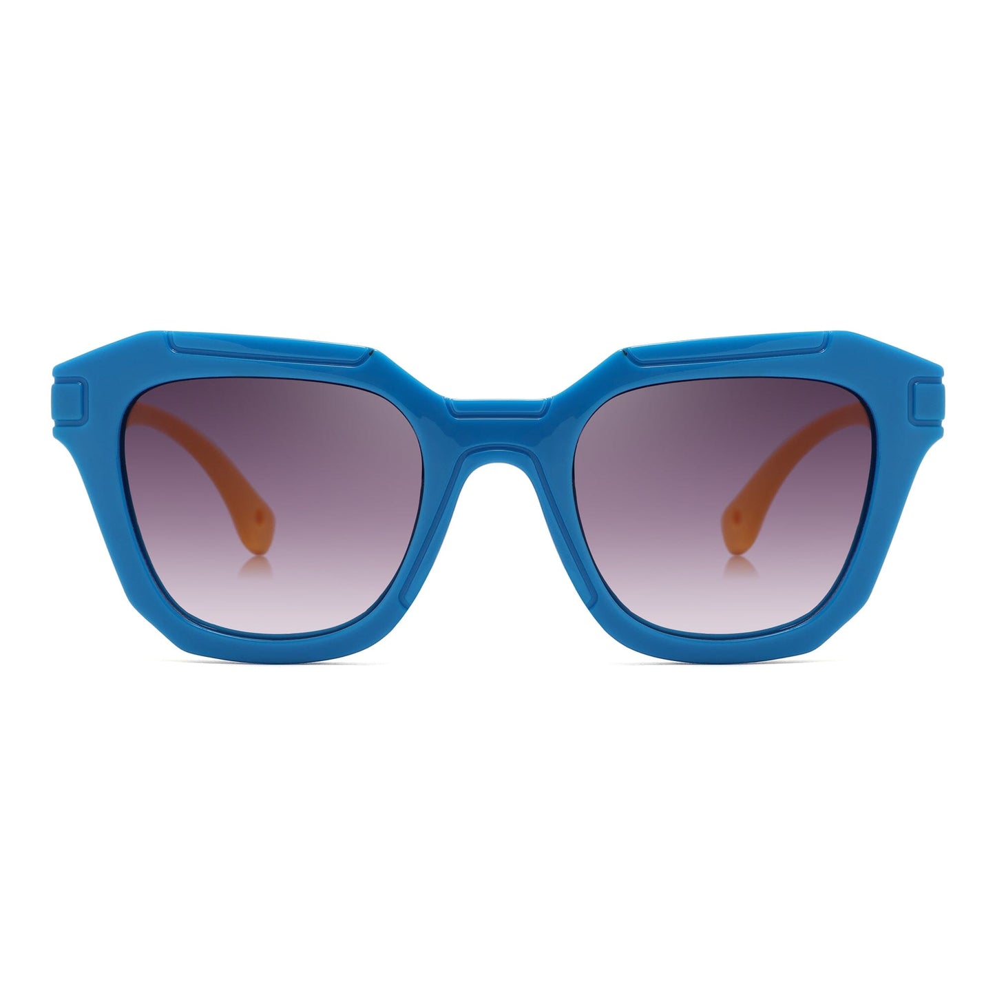 Techno Sunglasses (Blue/Yellow)