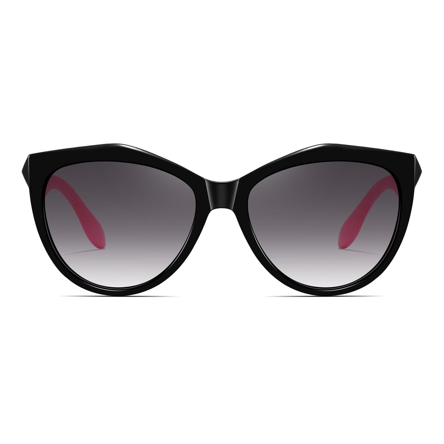 Classy Lady Sunglasses (Black/Pink)