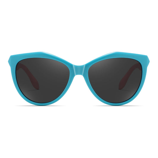 Classy Lady Sunglasses (Blue/Pink)